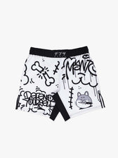 Pantalón MMA Manto DEZBA blanco