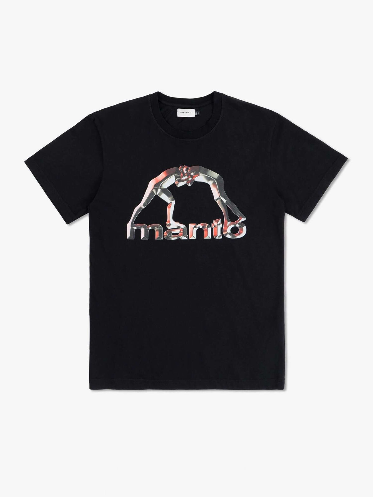 Camiseta Manto metal negra