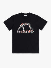 Camiseta Manto metal negra