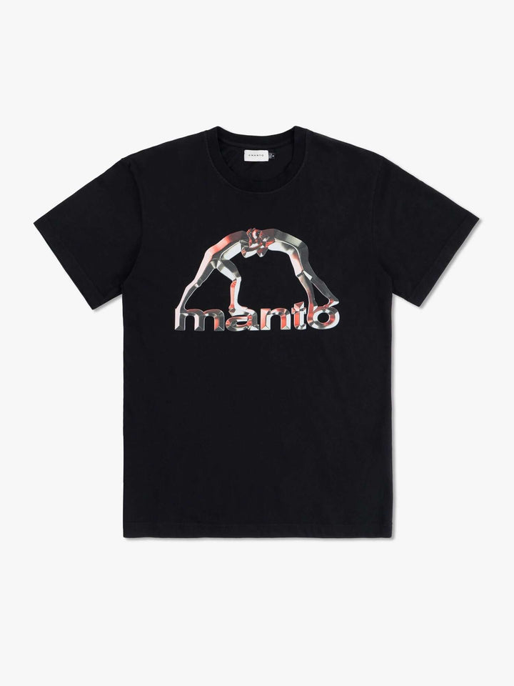 Camiseta Manto metal negra 1