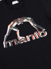 Camiseta Manto metal negra