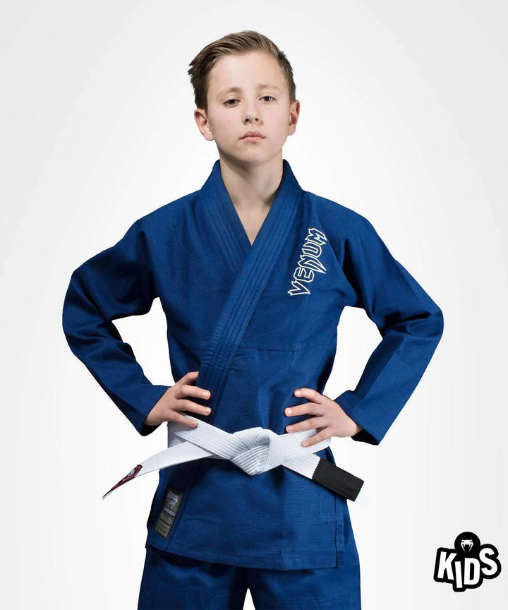 Kimono infantil BJJ Venum contender azul