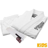 Kimono gi BJJ Venum contender kids blanco