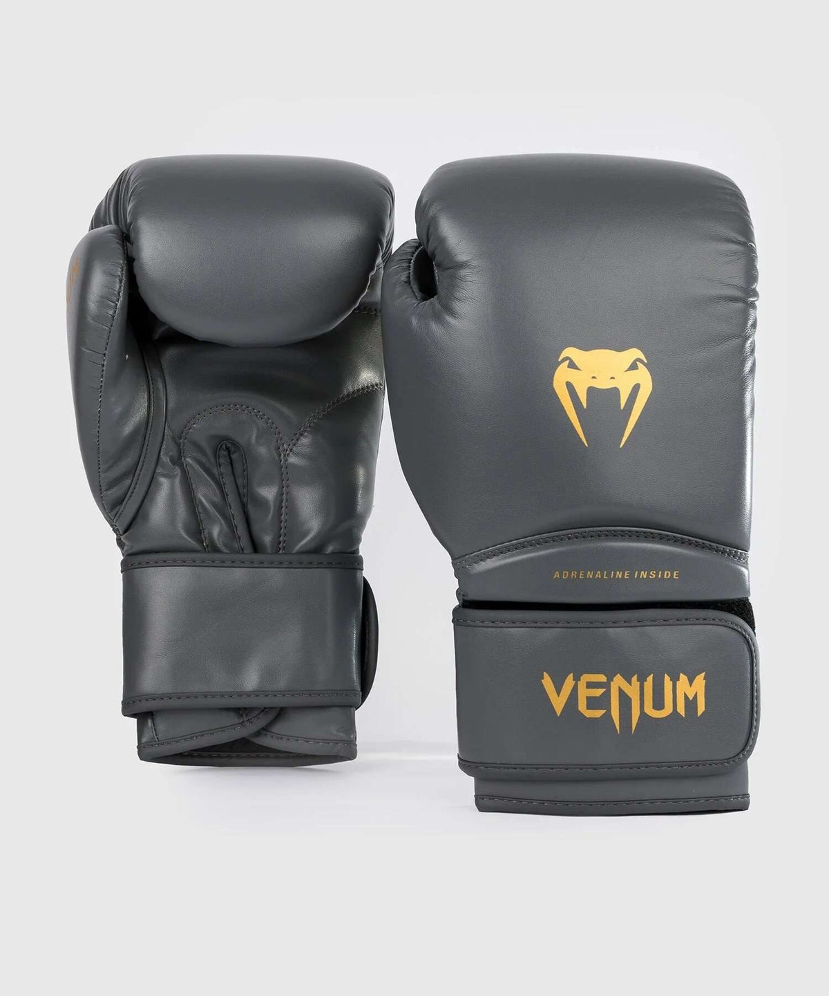 Guantes boxeo Venum contender 1.5 gris dorado
