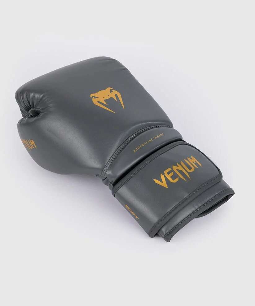 Guantes boxeo Venum contender 1.5 gris dorado 4