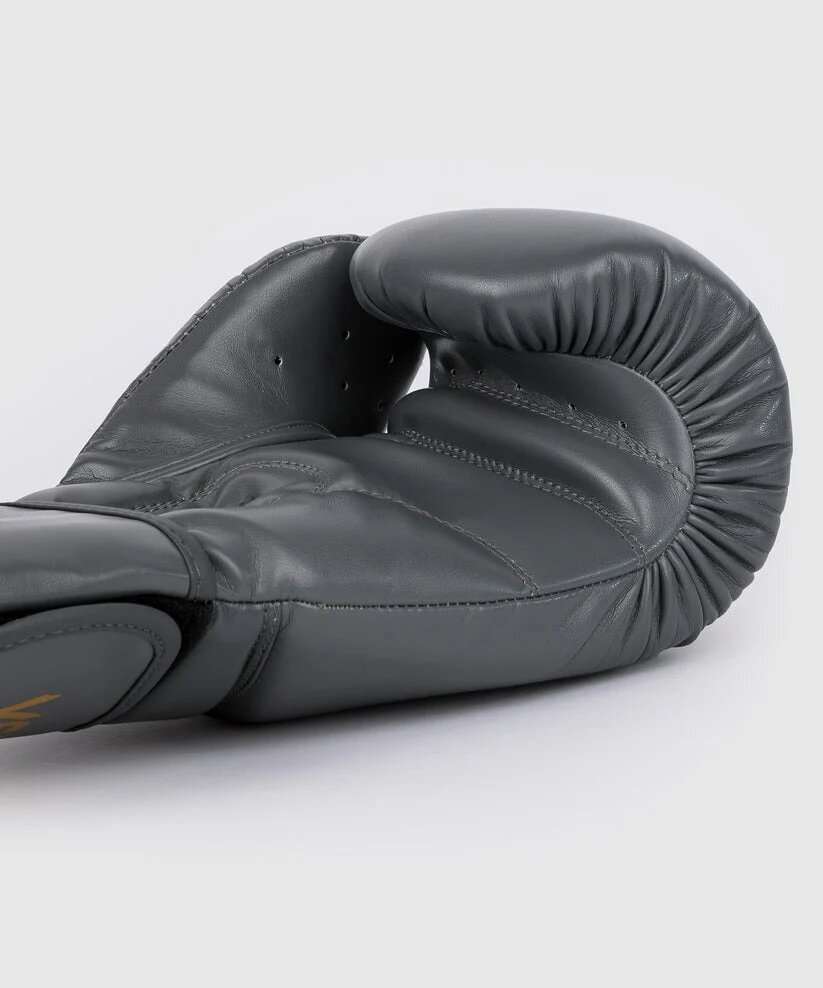 Guantes boxeo Venum contender 1.5 gris dorado 5