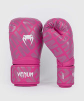 Guantes kick boxing Venum contender 1.5 blanco rosa