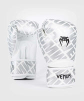 Guantes muay thai Venum contender 1.5 blanco plata