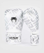 Guantes muay thai Venum contender 1.5 blanco plata