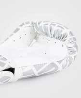 Guantes muay thai Venum contender 1.5 blanco plata
