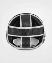 Casco boxeo Venum challenger negro plata