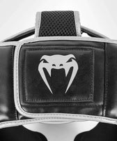 Casco boxeo Venum challenger negro plata