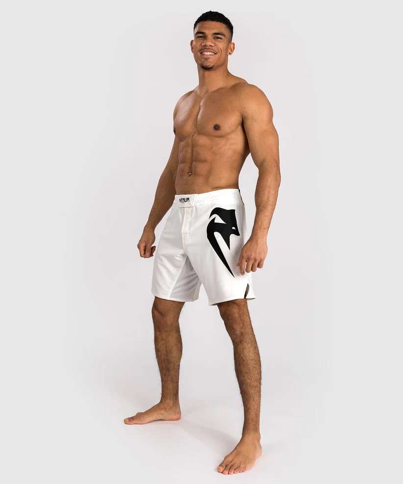 Fightshorts Venum light 5.0 blanco negro 2
