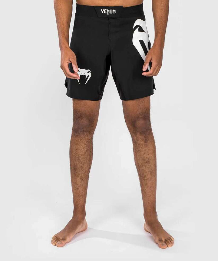 Pantalón MMA Venum light 5.0 negro blanco 3
