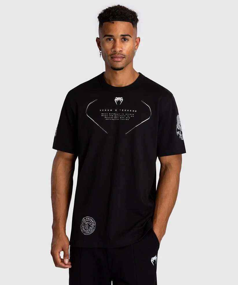 Camiseta Tekken 8 Venum Paul Phoenix negra