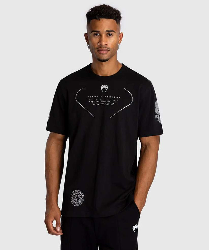 Camiseta Tekken 8 Venum Paul Phoenix negra