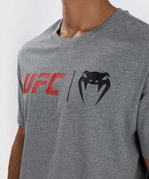 Camiseta Venum UFC Classic Gris Roja