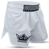 Pantalón Muay Thai Buddha Premium Blanco