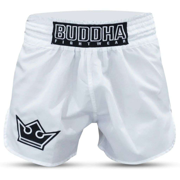Pantalón muay thai Buddha premium blanco