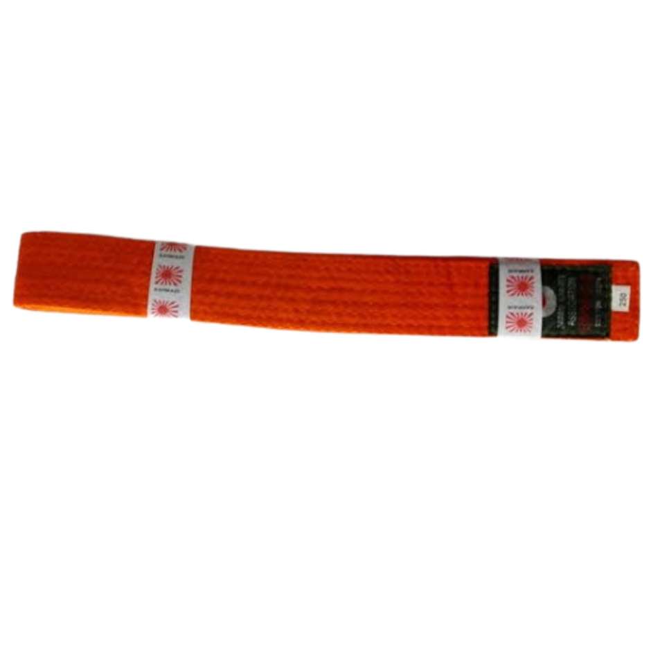 Cinturón karate naranja Kamikaze