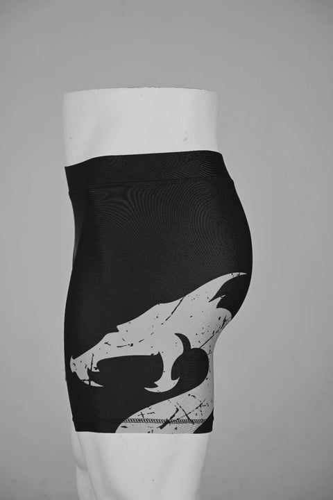 Short corto grappling Utuk negro gris