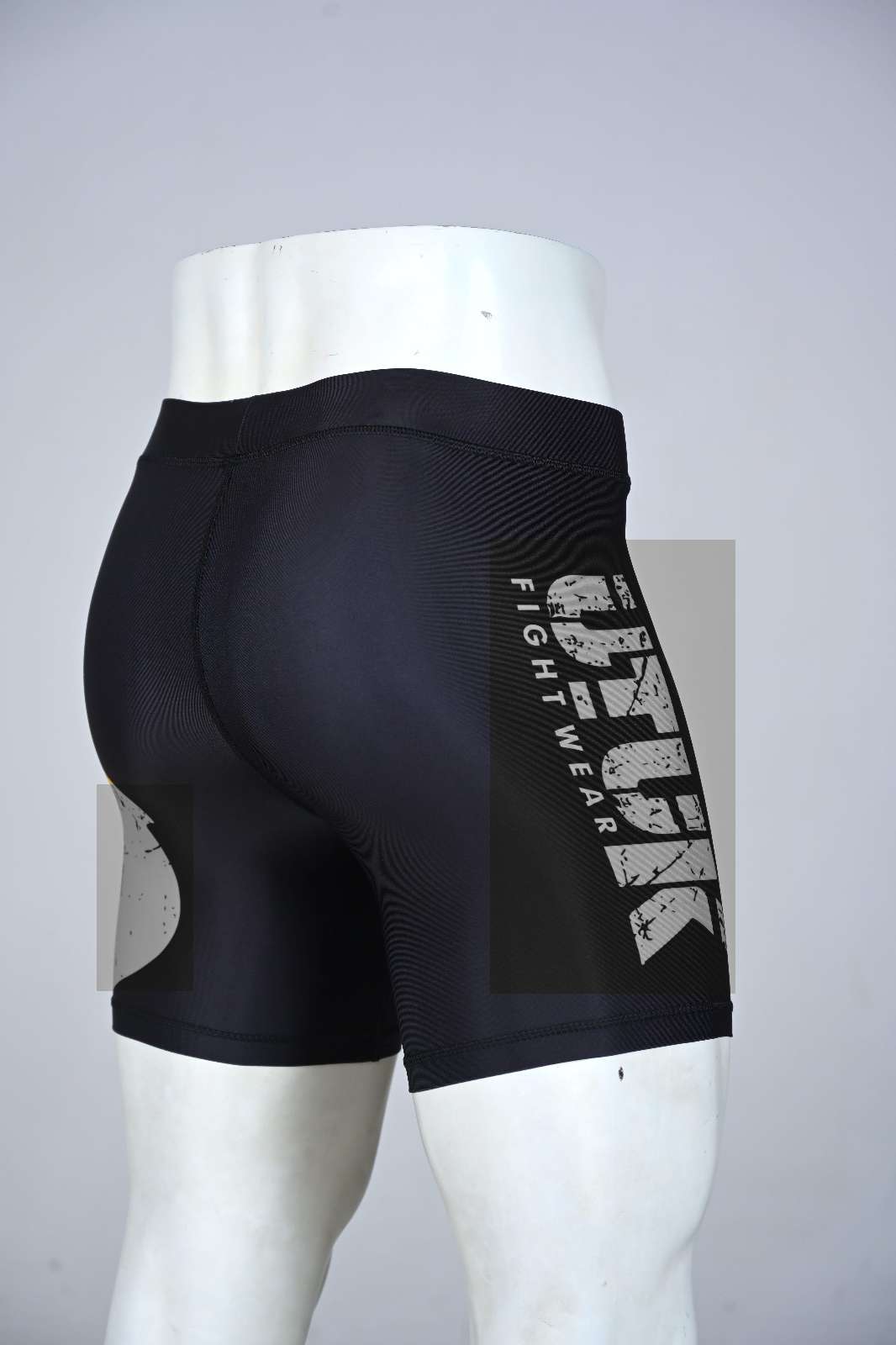 Short corto grappling Utuk negro gris