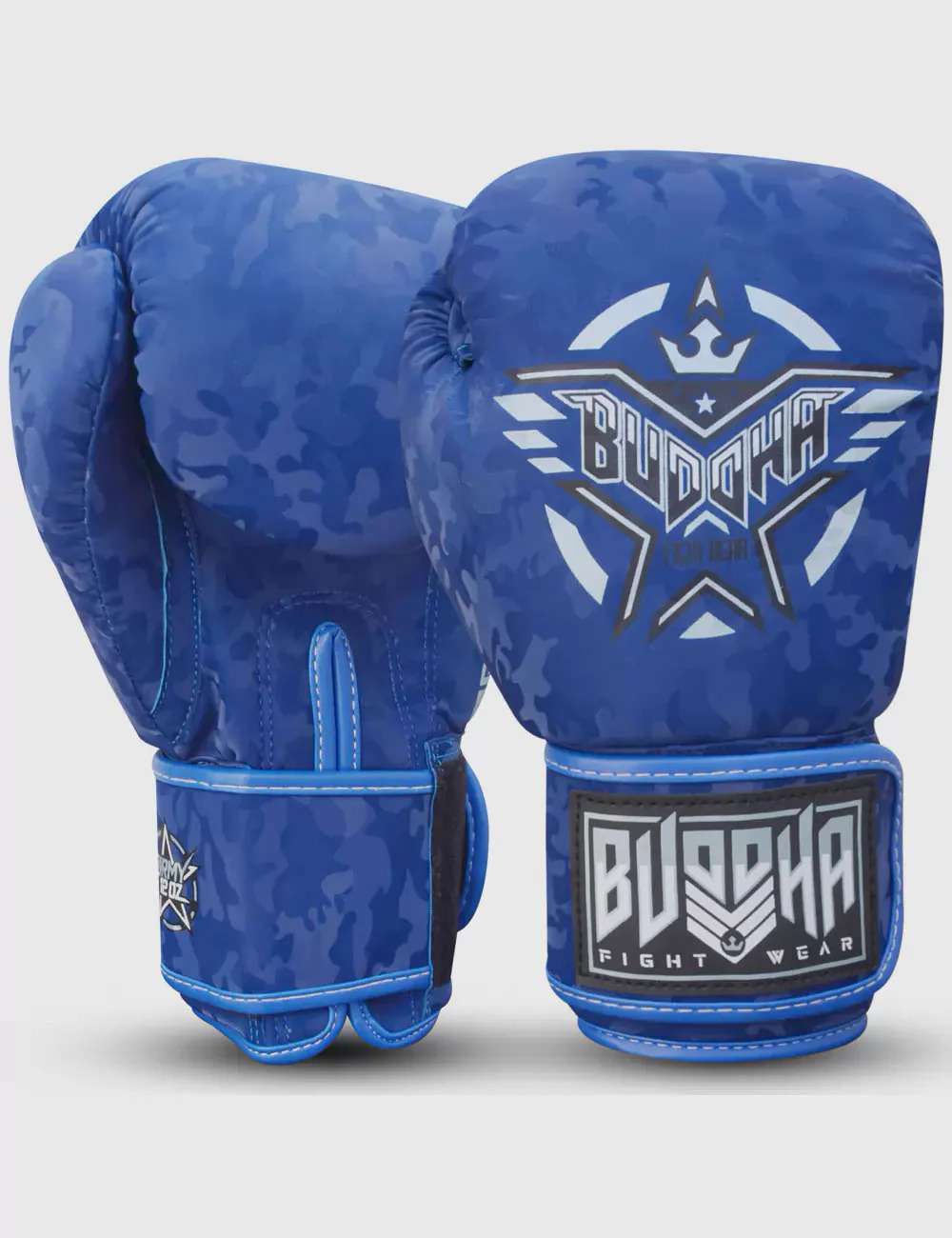 Guantes Buddha army azul muay thai
