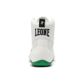 Botas de boxeo Leone CL110 blanca Italia
