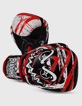 Guantes de boxeo Buddha creepy rojo