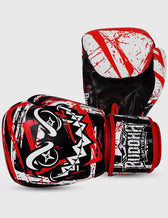 Guantes de boxeo Buddha creepy rojo
