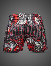 Pantalón Muay Thai Buddha Dragón Rojo