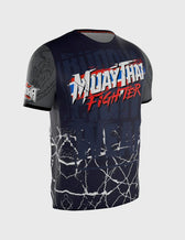 Camiseta Entrenamiento Buddha Fighter MT650 Azul Oscuro
