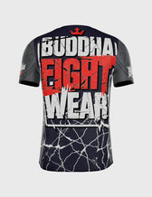 Camiseta Entrenamiento Buddha Fighter MT650 Azul Oscuro