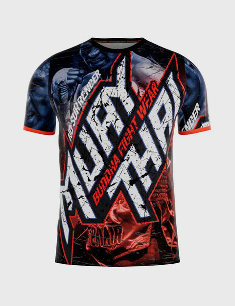 Camiseta Entrenamiento Buddha No Surrender MT320 Azul