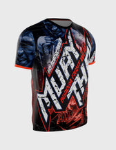 Camiseta Entrenamiento Buddha No Surrender MT320 Azul