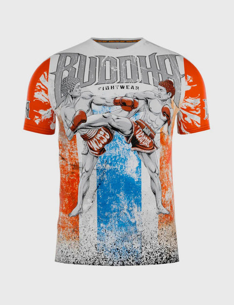 Camiseta Thailand Buddha MT690 Blanca