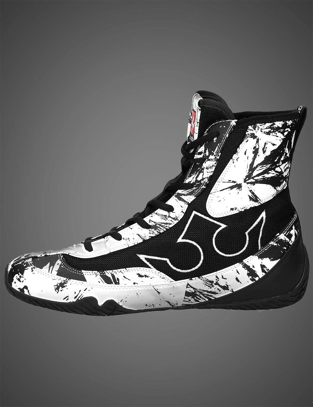 Botas de boxeo Buddha vortex blancas 4
