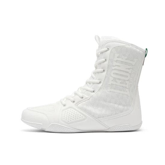 Botas de boxeo Leone CL102  professional blancas 1