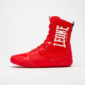 Botas de Boxeo Leone CL102 Professional Roja