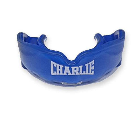 Bucal de Boxeo Charlie Logo Azul