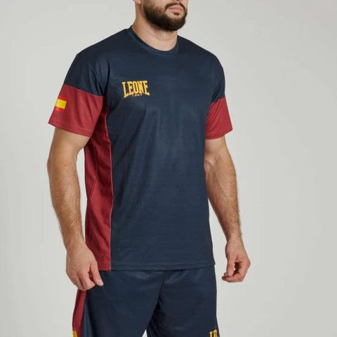 Camiseta de boxeo Leone 1947 España azul