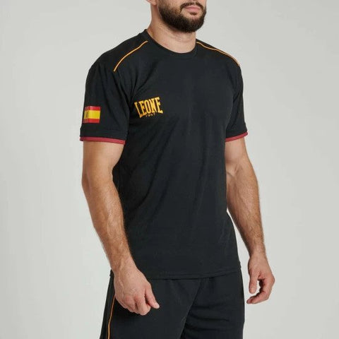 Camiseta de boxeo Leone 1947 España negra