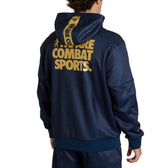 Sudadera con capucha Leone 1947 DNA azul ABX721