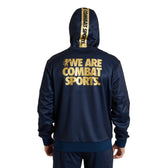 Sudadera con capucha Leone 1947 DNA azul ABX721
