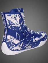 Botas de boxeo Buddha vortex azules