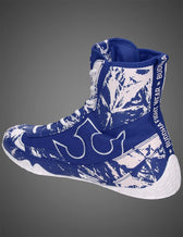 Botas de boxeo Buddha vortex azules