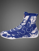 Botas de boxeo Buddha vortex azules