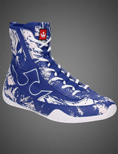 Botas de boxeo Buddha vortex azules