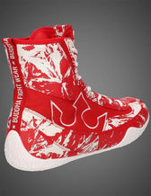 Botas de boxeo Buddha vortex rojas