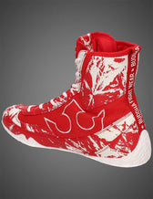 Botas de boxeo Buddha vortex rojas